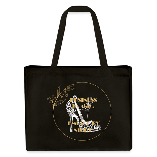 Business Empire recycelter Shopping Bag - Schwarz
