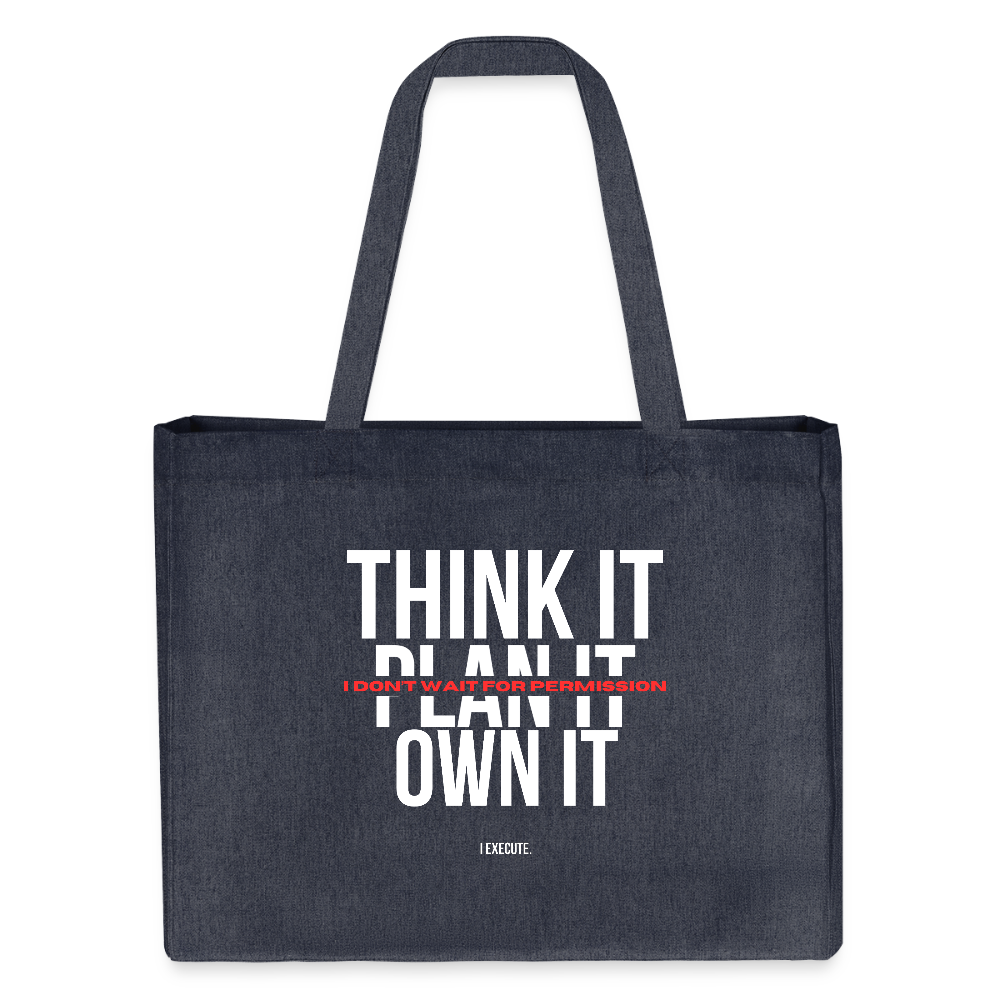 I execute Shopping Bag - midnight Blue