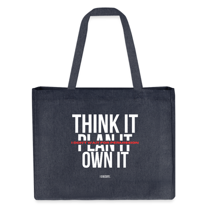 I execute Shopping Bag - midnight Blue