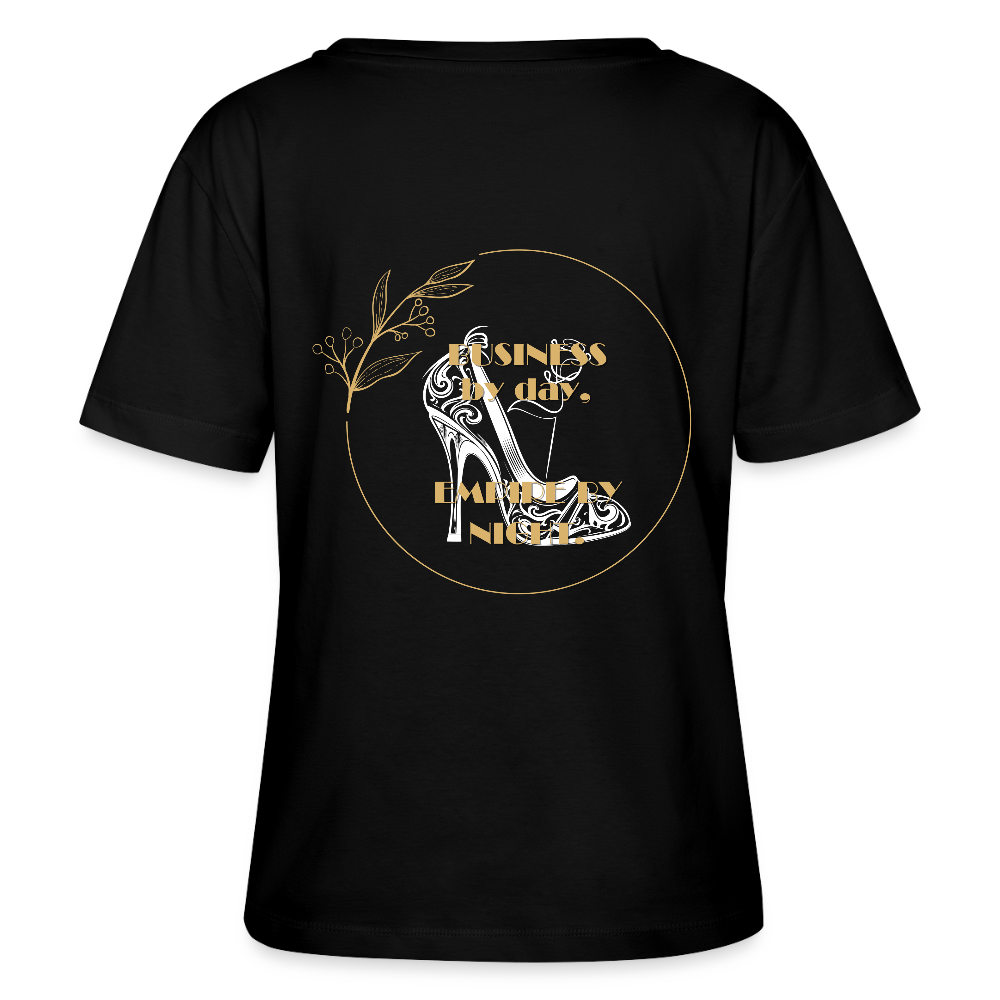 Business Empire Rundhals Frauen Bio-T-Shirt - Schwarz
