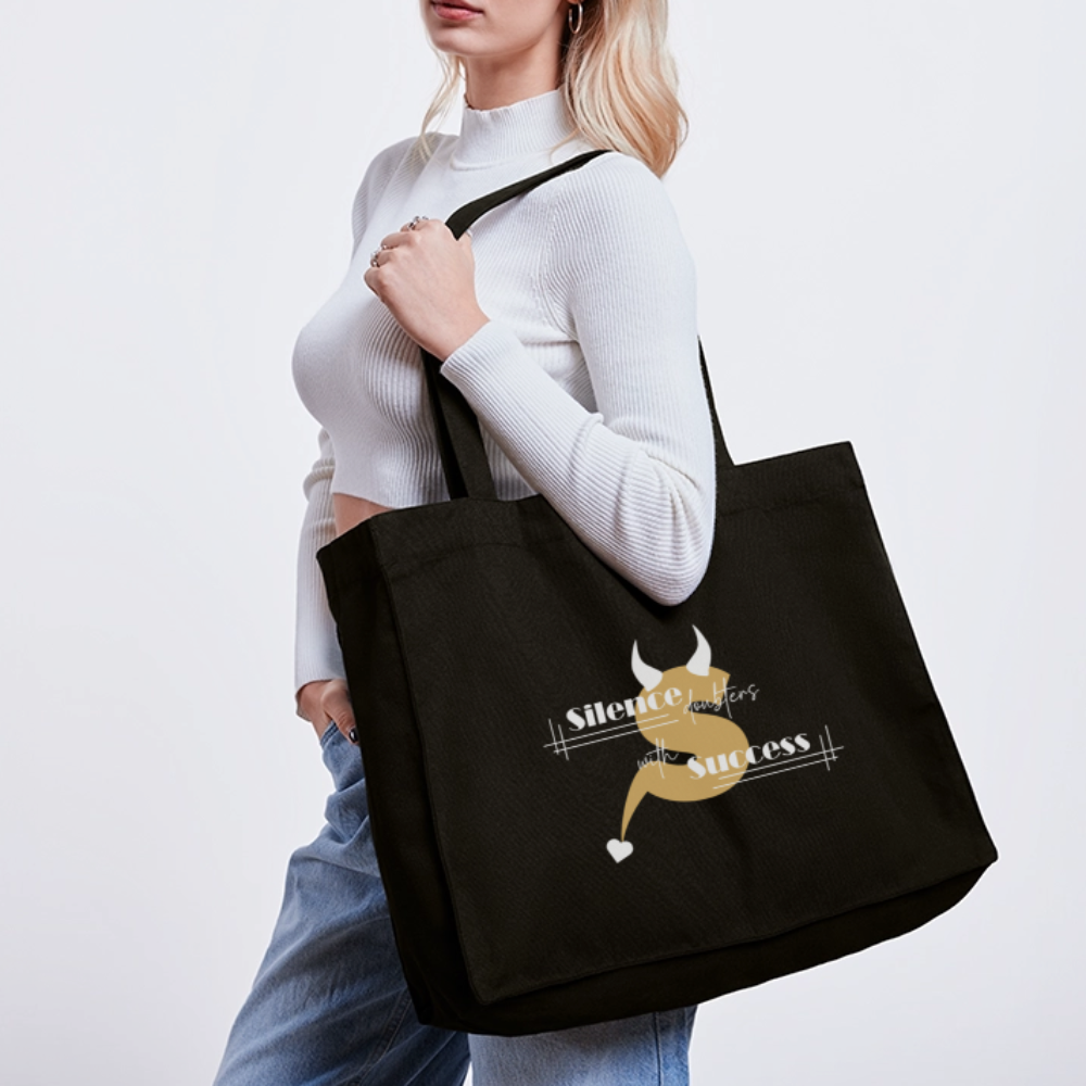 Silence Success Shopping Bag - Schwarz