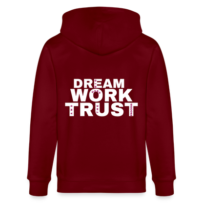Dream Work Trust Kapuzenjacke - Burgunderrot