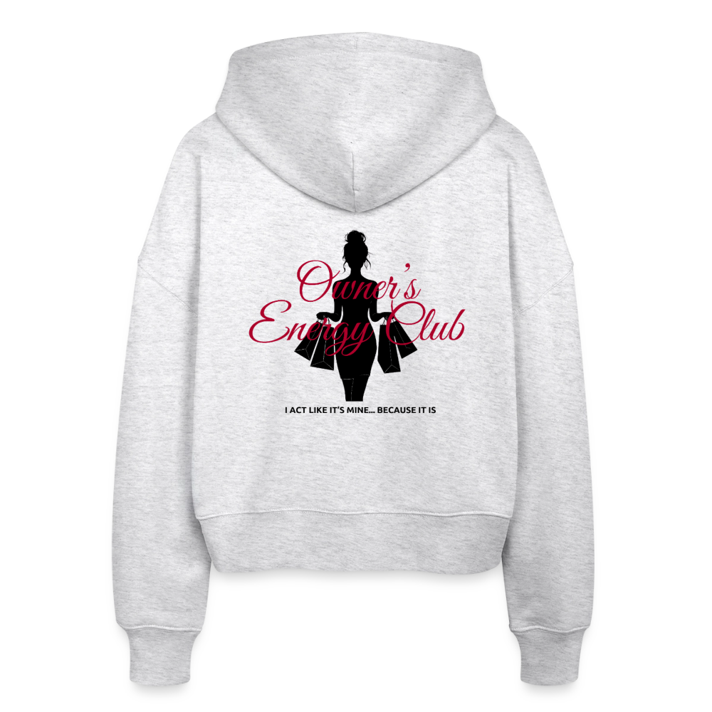 Owner's Energy Club Club Zipper - Weiß meliert