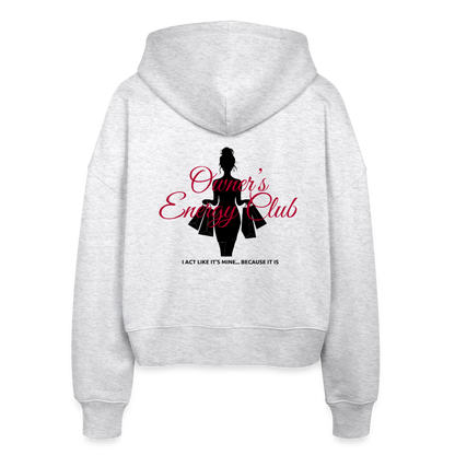 Owner's Energy Club Club Zipper - Weiß meliert