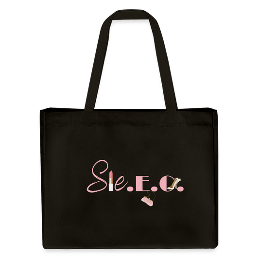 Sie.E.O. Shopping Bag - Schwarz