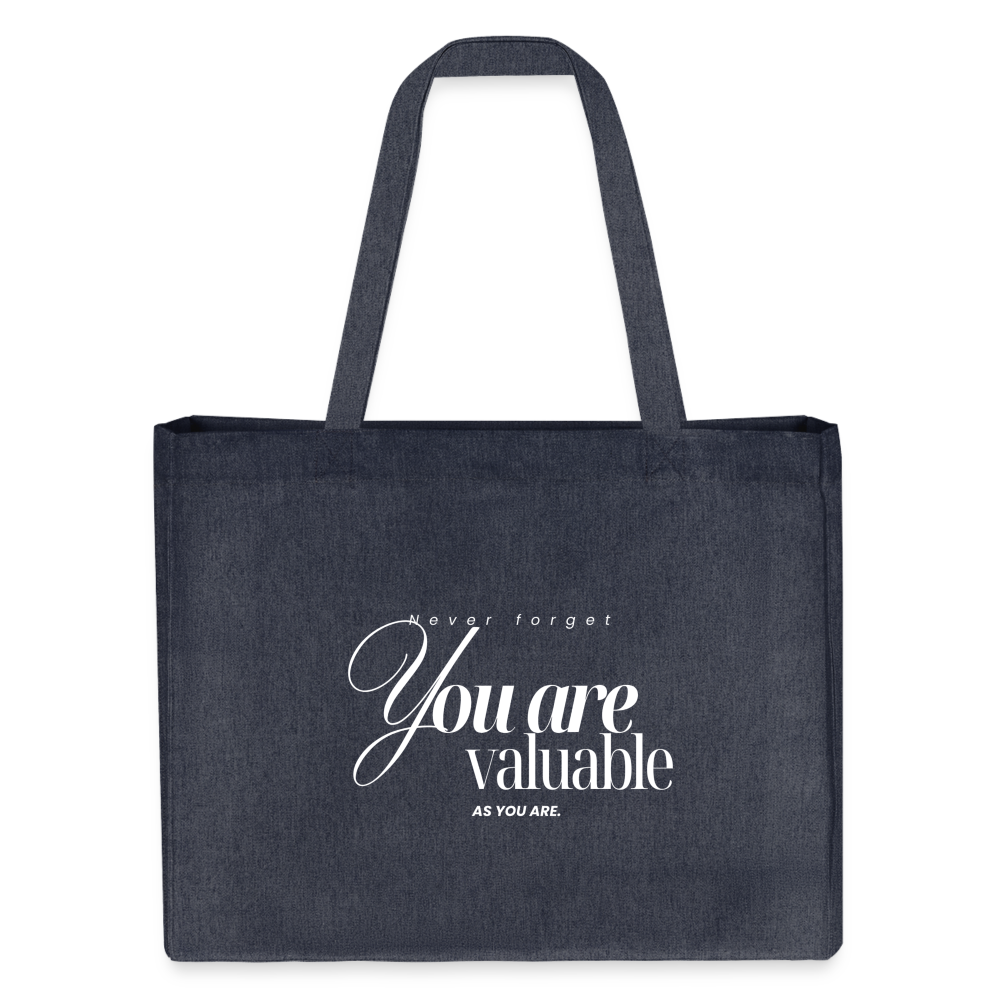 You are Valuable Shopper - midnight Blue