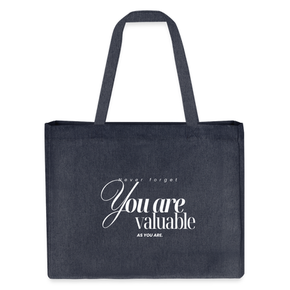 You are Valuable Shopper - midnight Blue