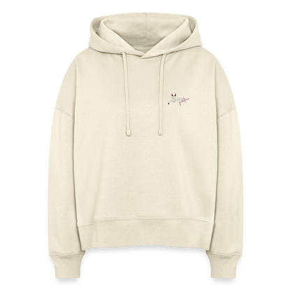 Ownership Is Quiet Hoodie mit Rückenprint für Frauen