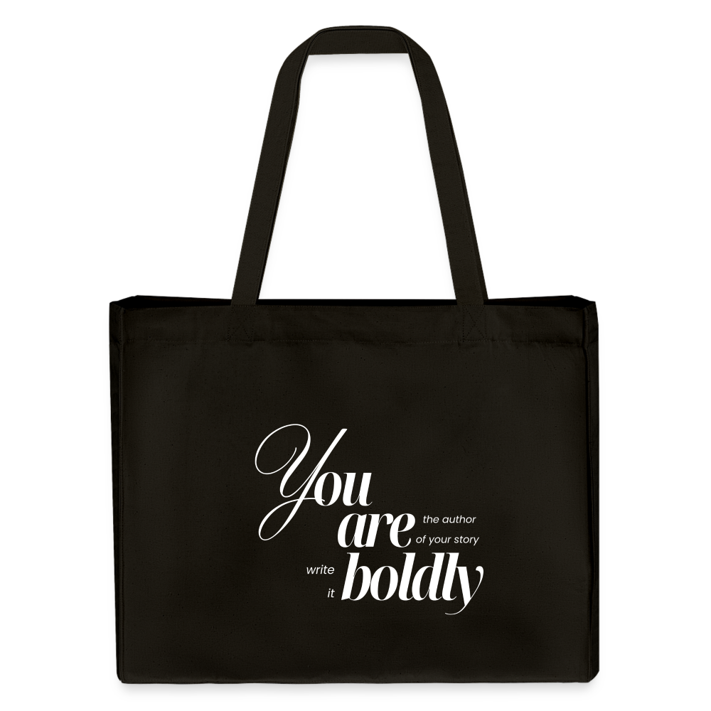 You are Boldly Shopping Bag - Schwarz