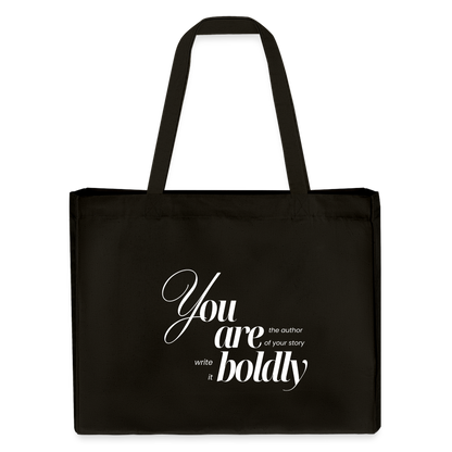 You are Boldly Shopping Bag - Schwarz