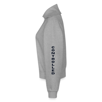 Controlled Responsibility Half Zipper hell - Grau meliert