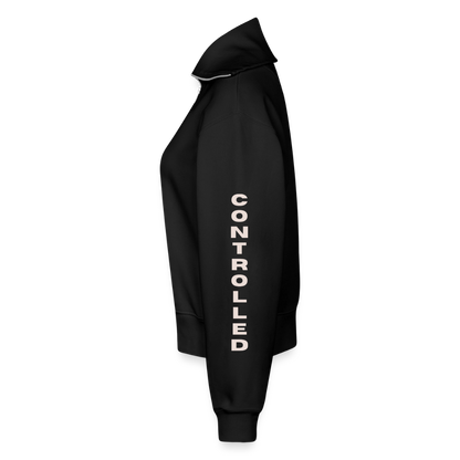 Controlled Responsibility Half Zipper - Schwarz