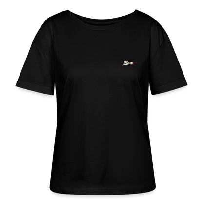 Soft Voice Hard Decisions T-Shirt Rundhals dunkel - Schwarz