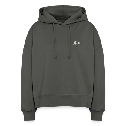 Ownership Is Quiet Hoodie mit Rückenprint für Frauen