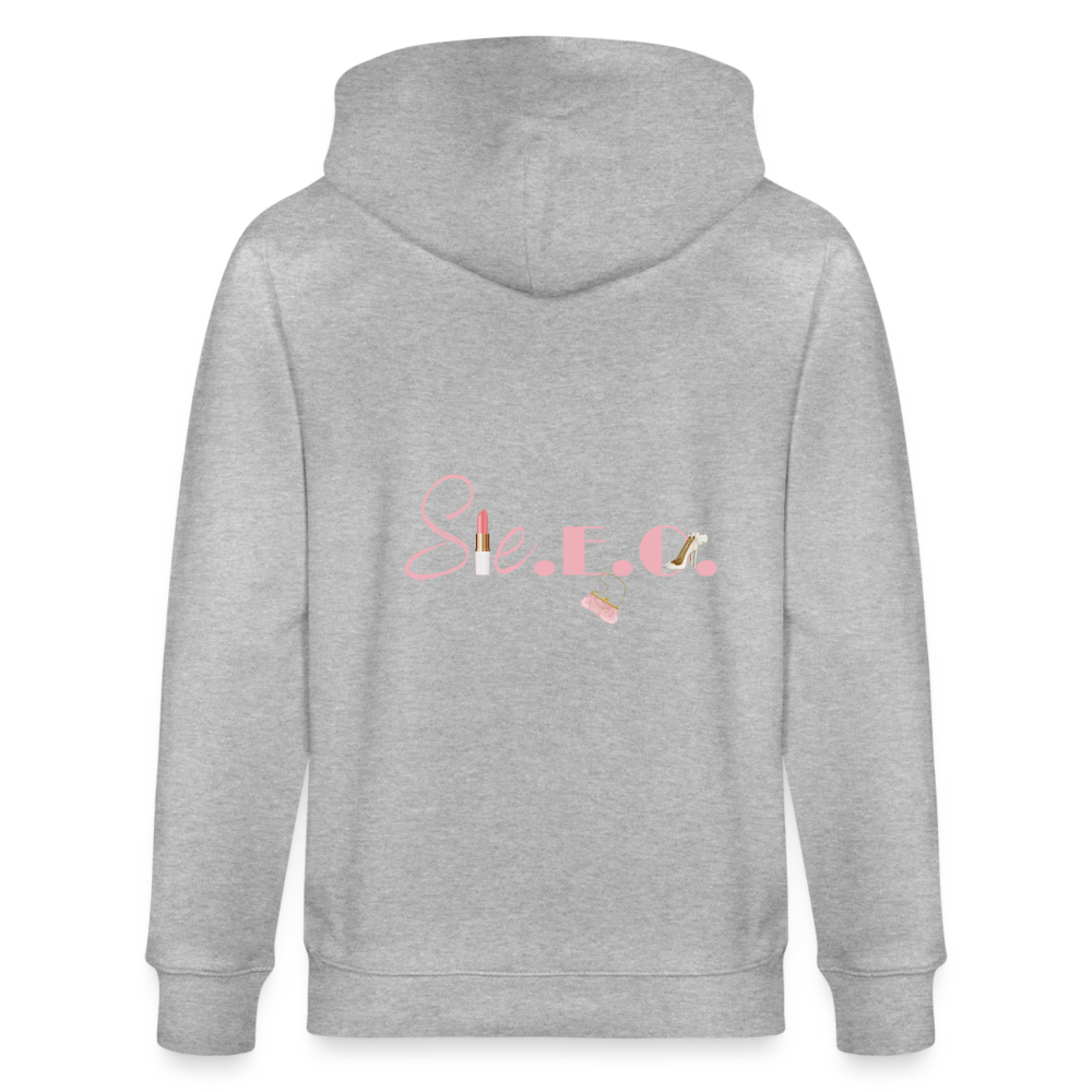 Sie.E.O. normal Kapuzenjacke - Grau meliert