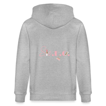 Sie.E.O. normal Kapuzenjacke - Grau meliert
