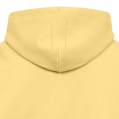 Boardroom & Boundaries Club Boxy Hoodie hell - Hellgelb