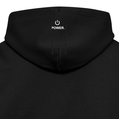 Discipline & Dreams Club Boxy Hoodie - Schwarz