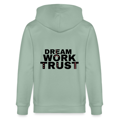 Dream Work Trust Kapuzenjacke hell - Helles Graugrün