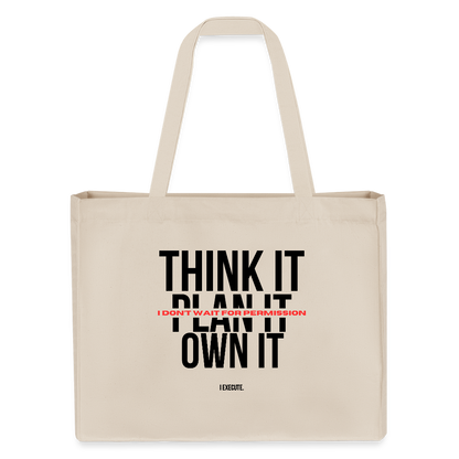 I execute Shopping Bag - Naturweiß