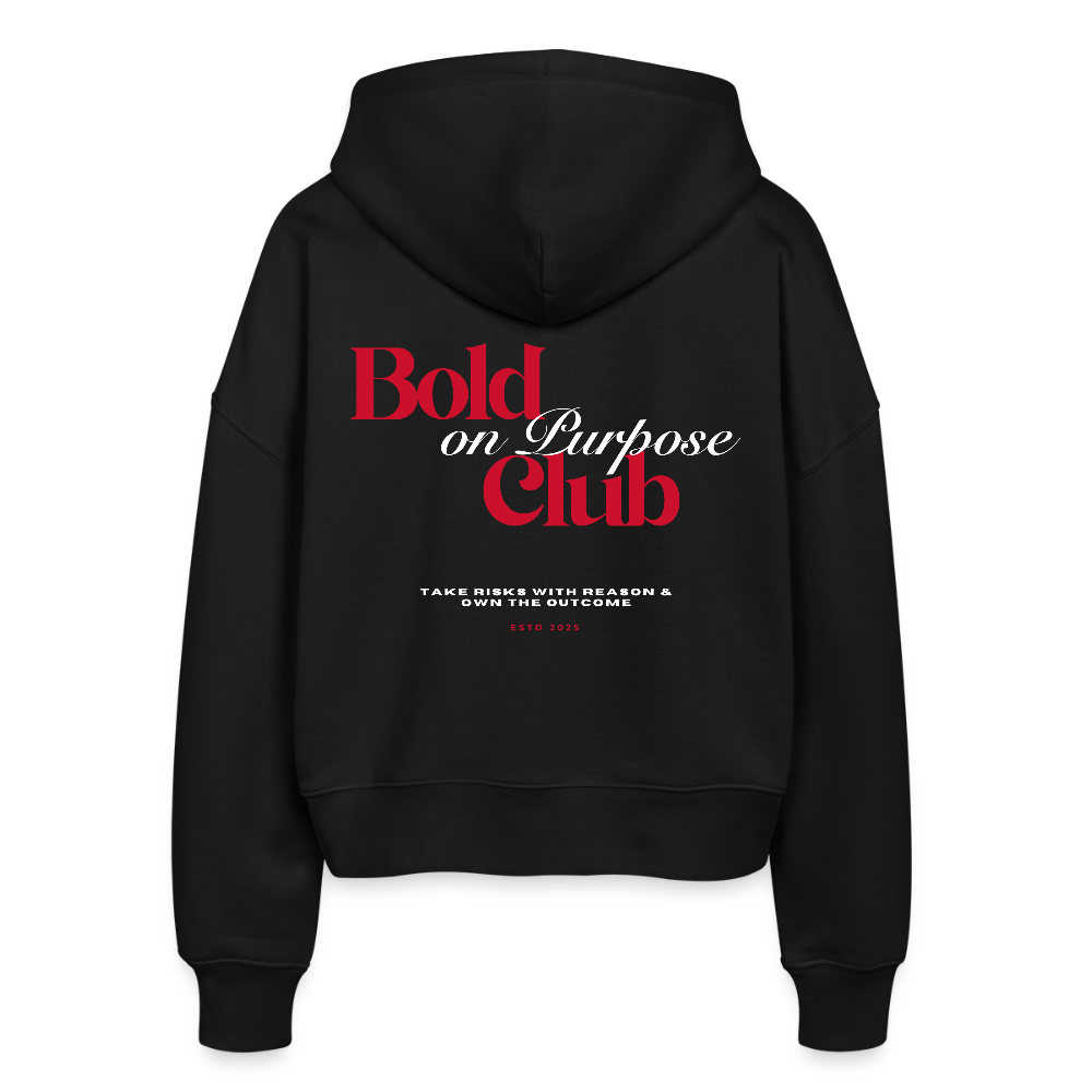 Bold on Purpose Club Zipper Ida - Schwarz