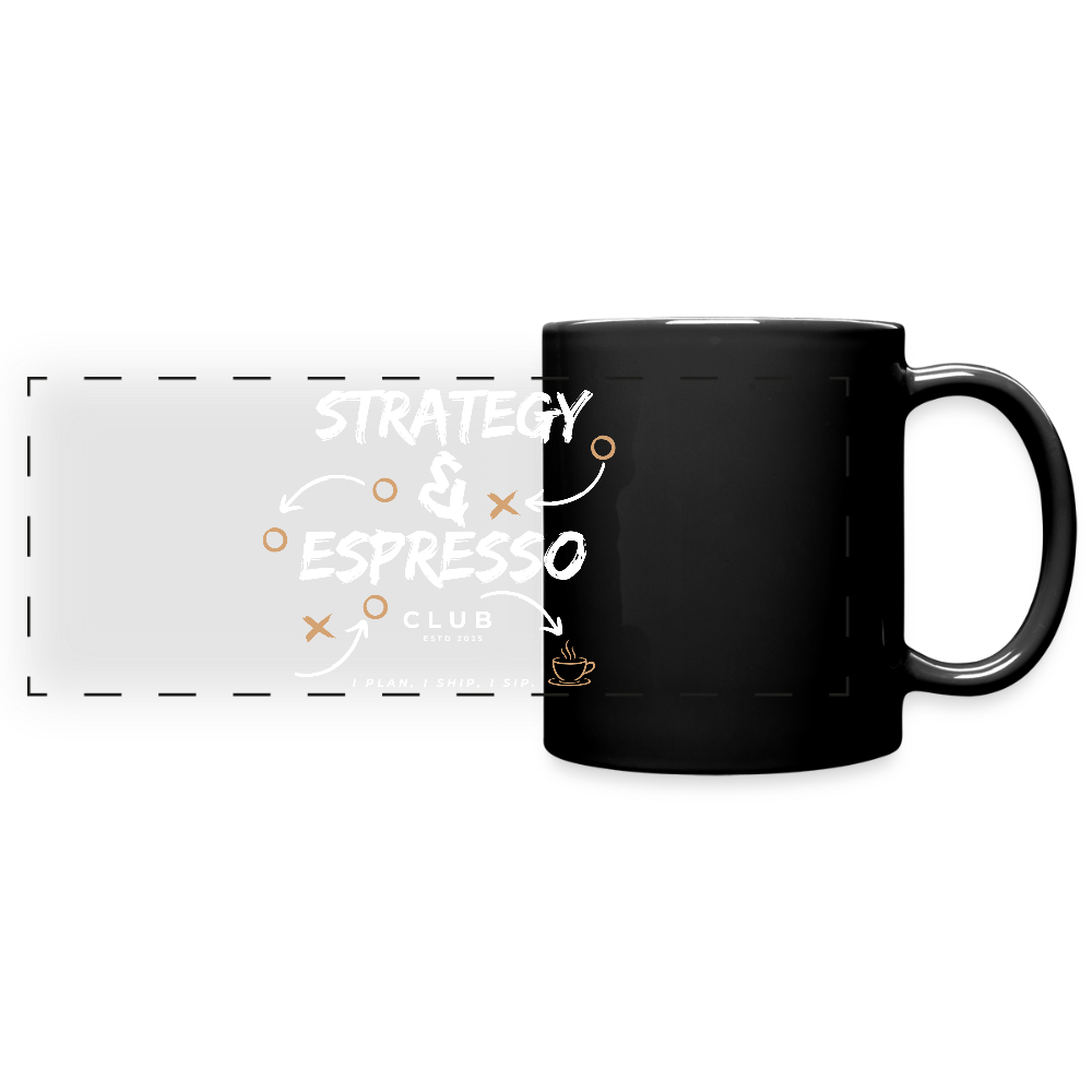 Strategy & Espresso Club Panormatasse schwarz - Schwarz
