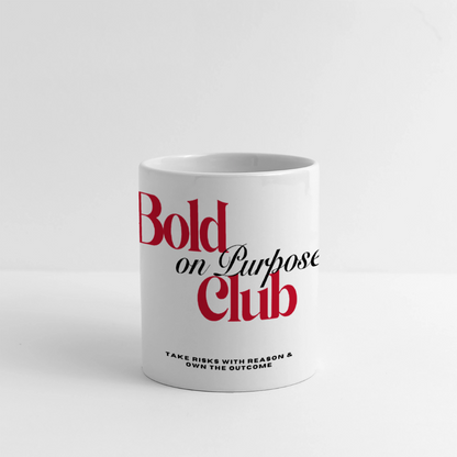 Bold on Purpose Club Panoramatasse - Weiß
