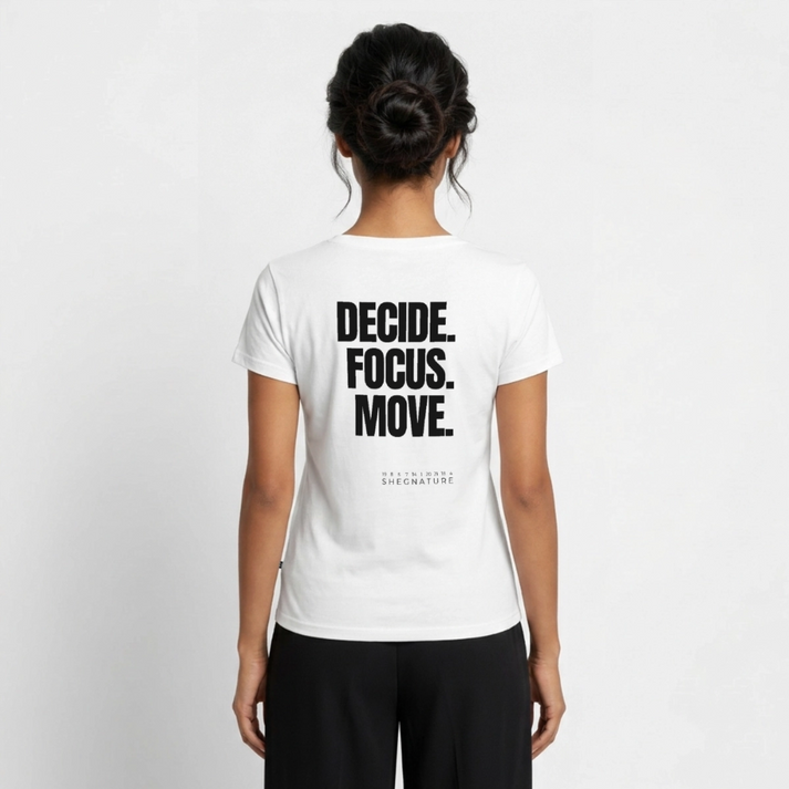 Decide Focus Move T-Shirt für Capsule Wardrobe