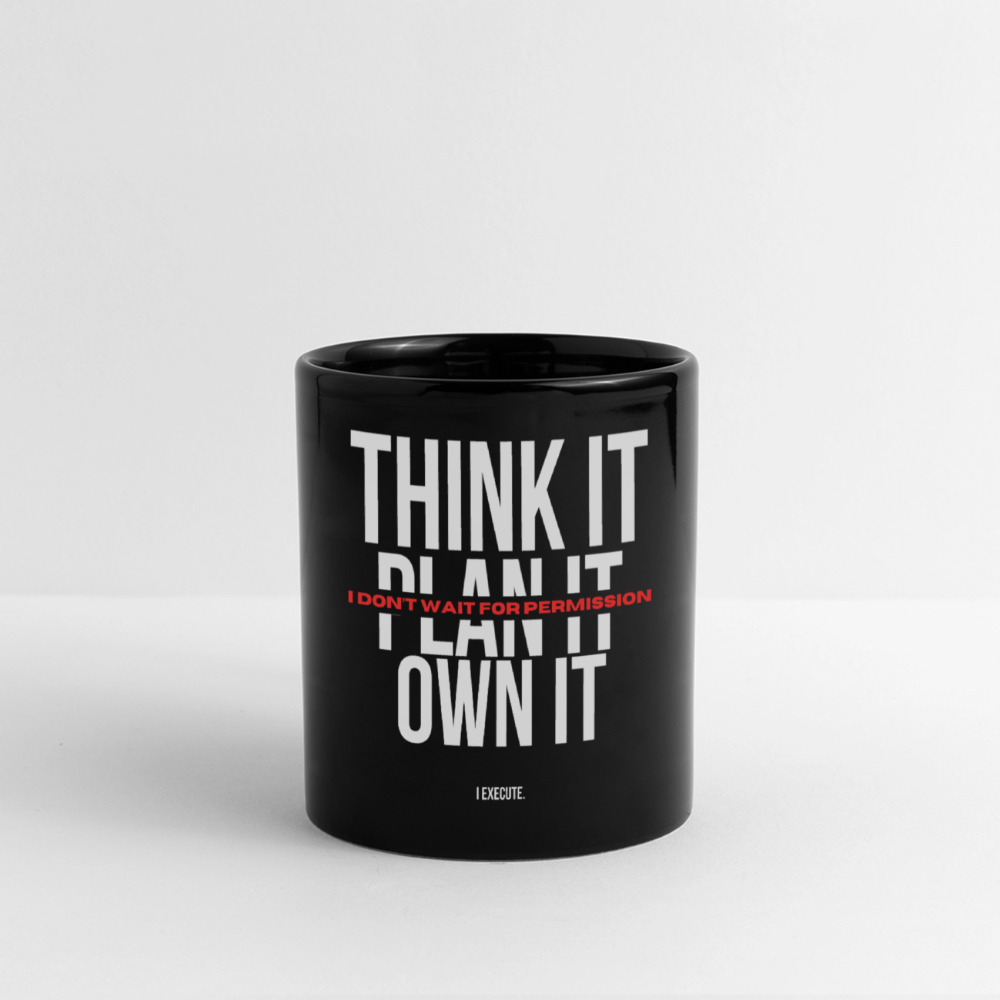 I execute Panormatasse schwarz - Schwarz