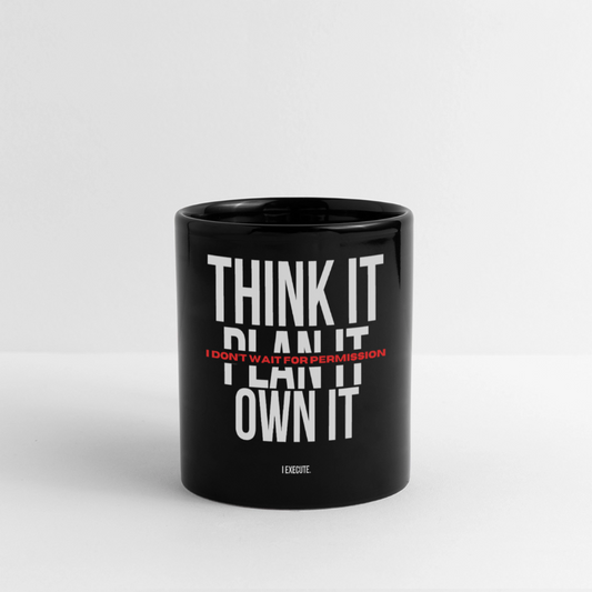 I execute Panormatasse schwarz - Schwarz