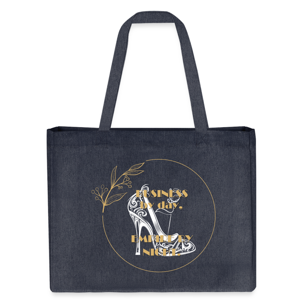 Business Empire recycelter Shopping Bag - midnight Blue
