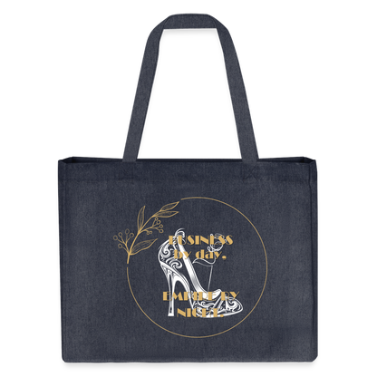 Business Empire recycelter Shopping Bag - midnight Blue