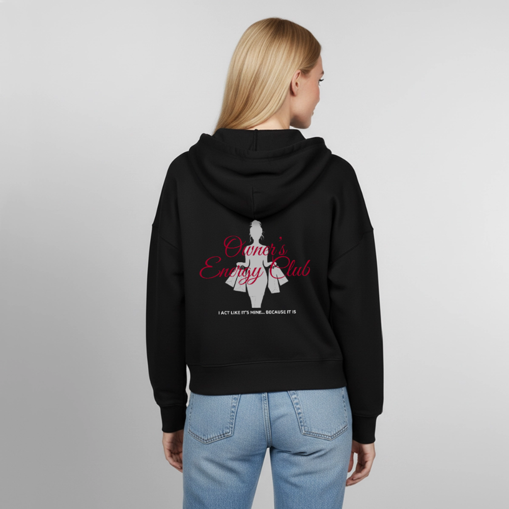 Owner's Energy Club Boxy Zipper dunkel - Schwarz