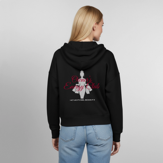 Owner's Energy Club Boxy Zipper dunkel - Schwarz