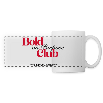 Bold on Purpose Club Panoramatasse - Weiß