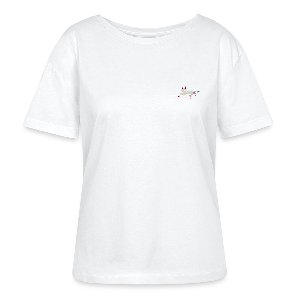 Soft Voice Hard Decisions T-Shirt Rundhals hell - Weiß