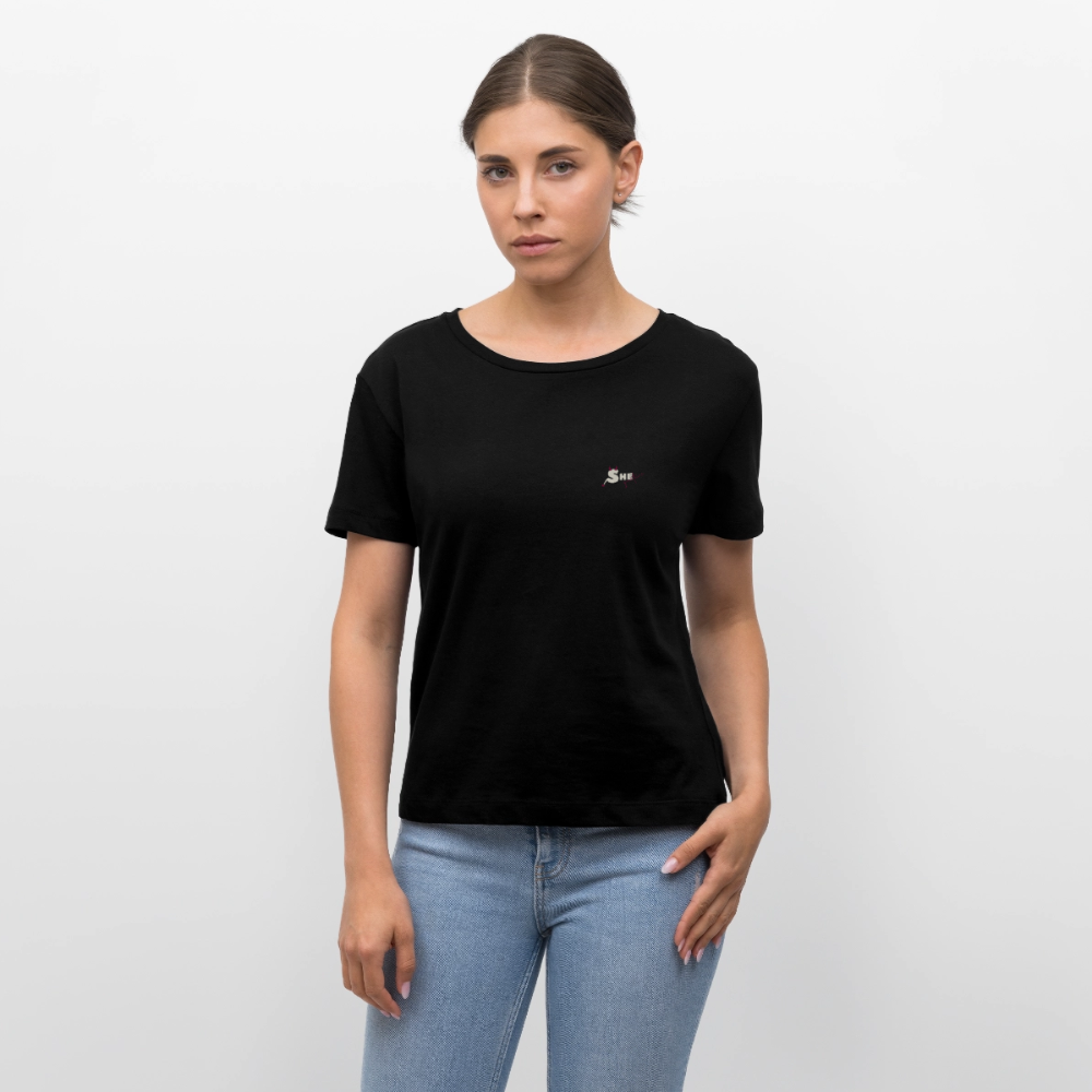 Soft Voice Hard Decisions T-Shirt Rundhals dunkel - Schwarz