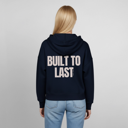 Built to last Zipper Hoodie mit Rückenprint