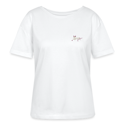 Be the Change Rundhals T-Shirt - Weiß