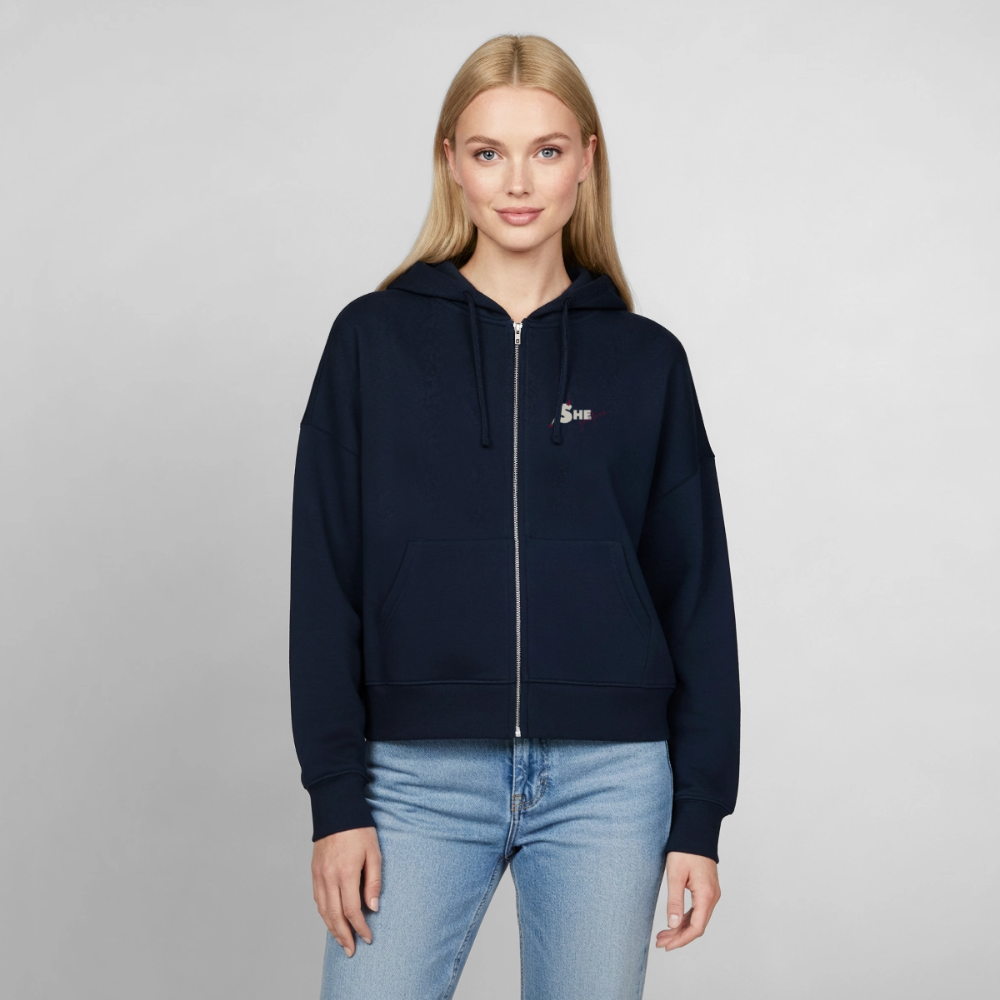 Built to last Zipper Hoodie mit Rückenprint