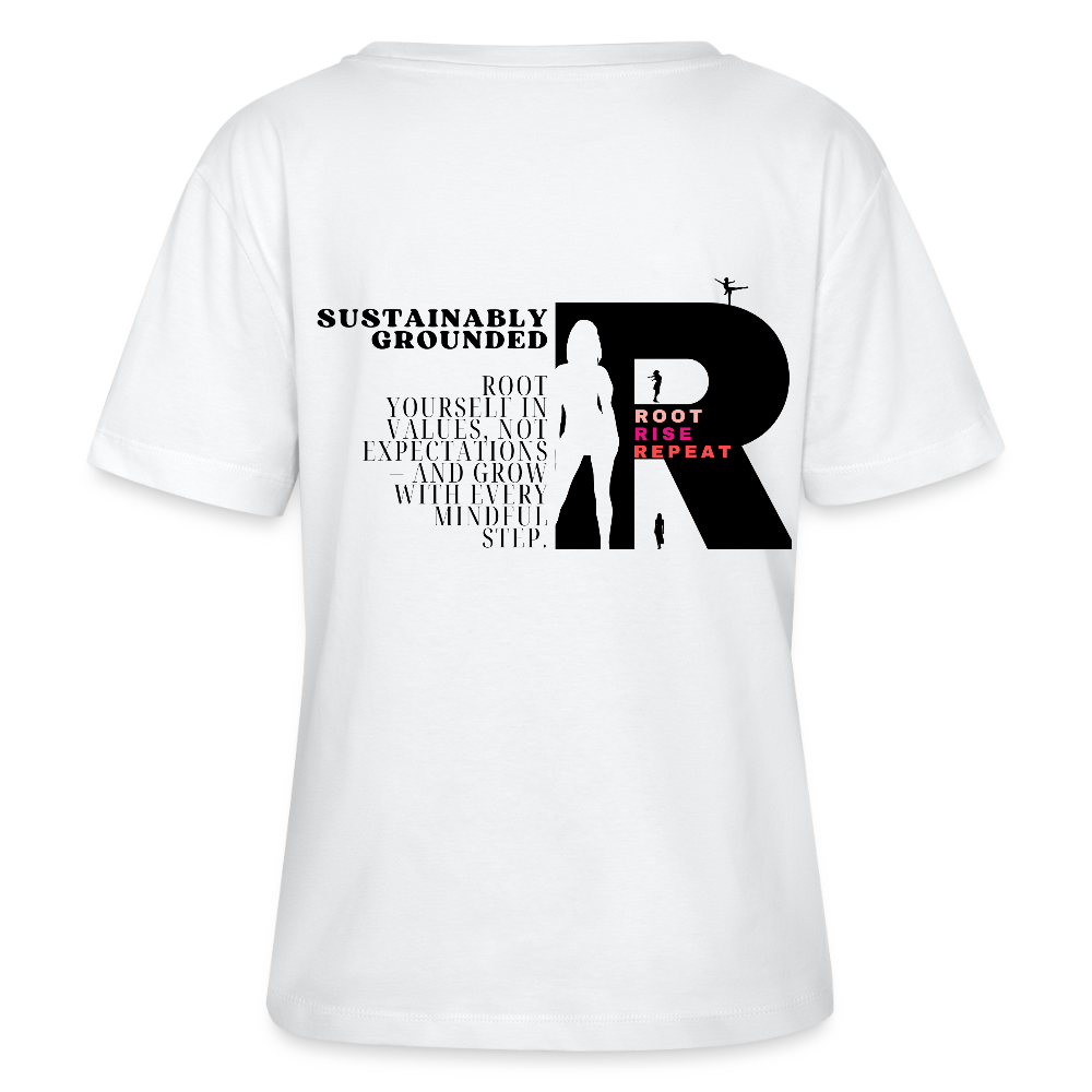 Sustainably Grounded Rundhals - Weiß