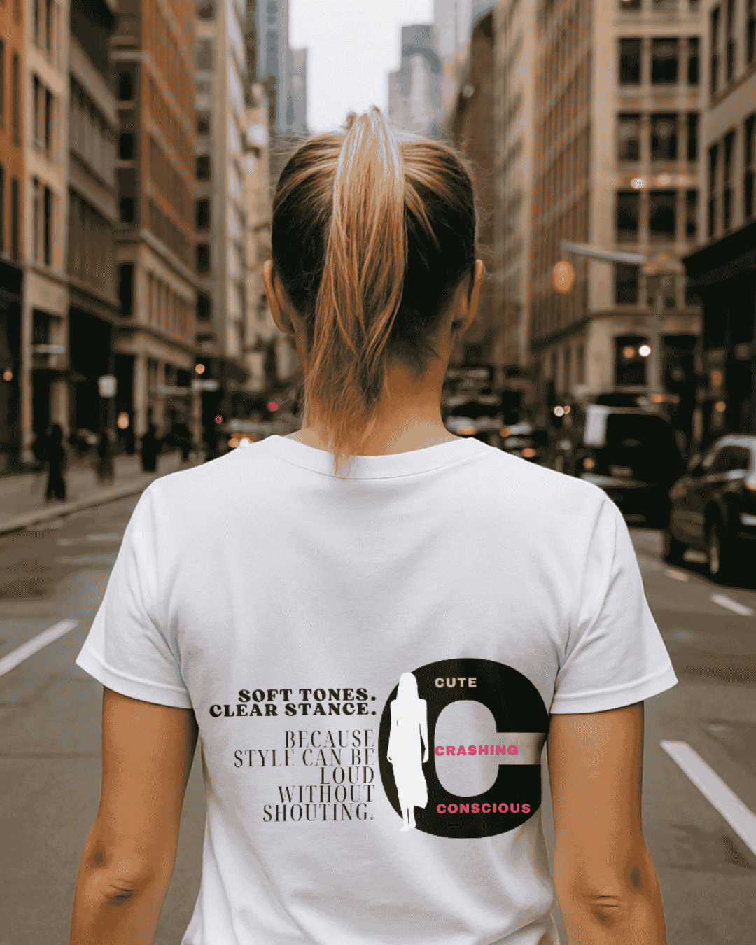 Soft Tones T-Shirt V-Neck Shegnature