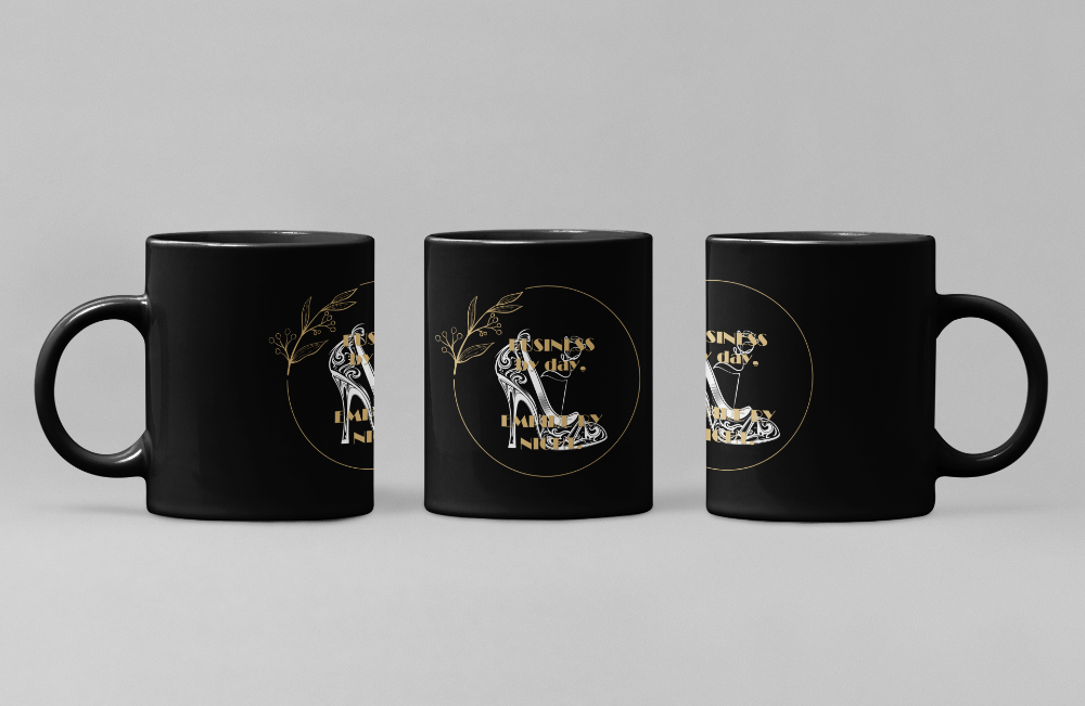 Business Empire Tasse schwarz