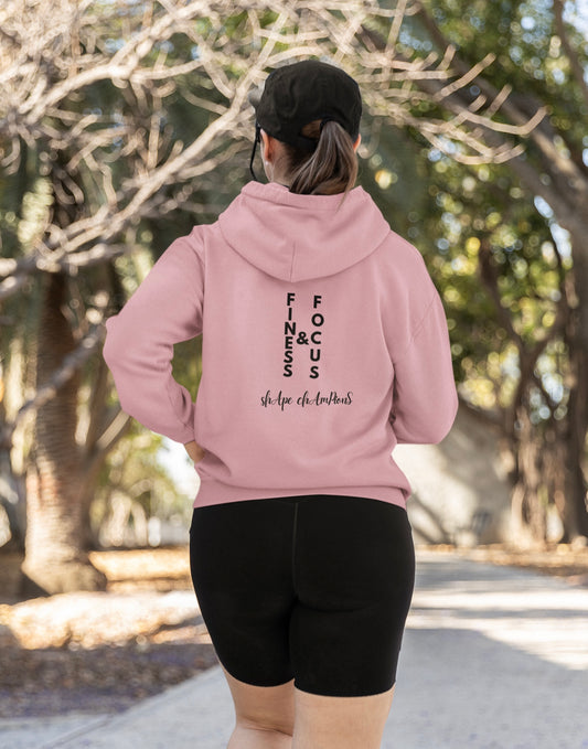 "Finess & Focus" Hoodie – Nachhaltiger Hoodie für fokussierte Champions