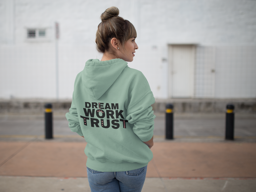 Dream Work Trust Kapuzenjacke helles grün