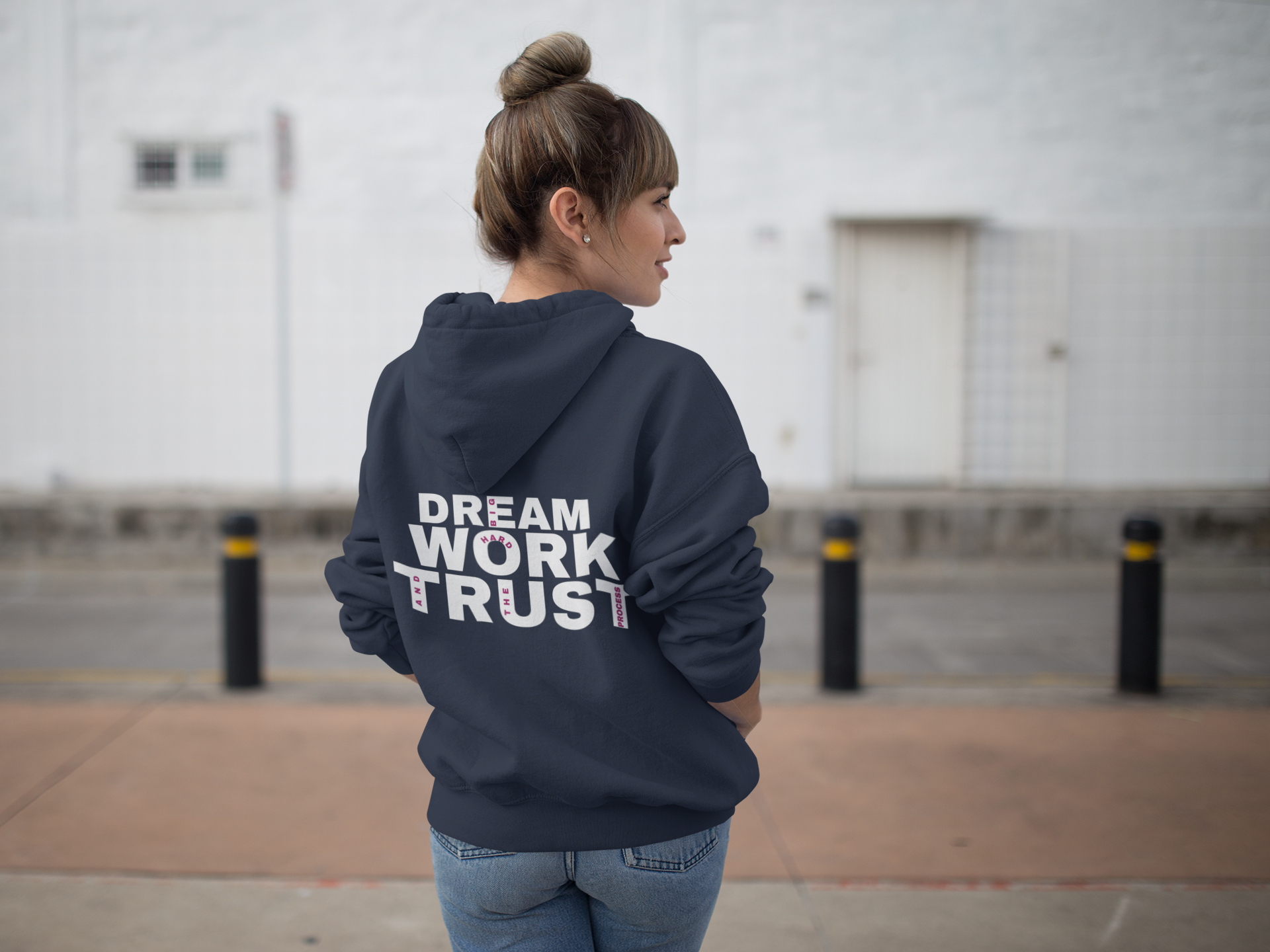 Dream Work Trust Kapuzenjacke navy
