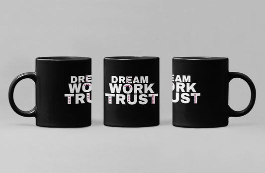 Dream Work Trust Tasse schwarz