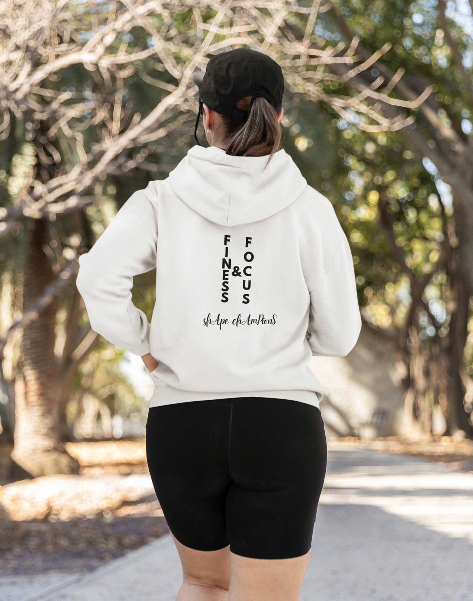 Finess Focus Hoodie weiss