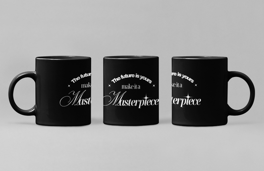 Future Masterpiece Tasse schwarz