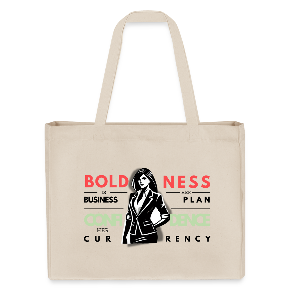 BOLDNESS recyclter Shopper - Naturweiß